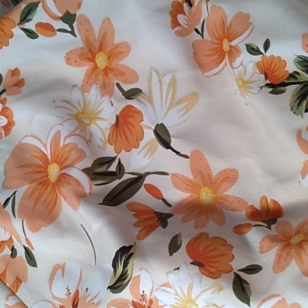 Shein XL summer peach color maxi dress - Picture 3 of 4
